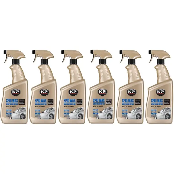 Set 6 Buc K2 Solutie Ceara Rapida Spid Wax 770ML K087M