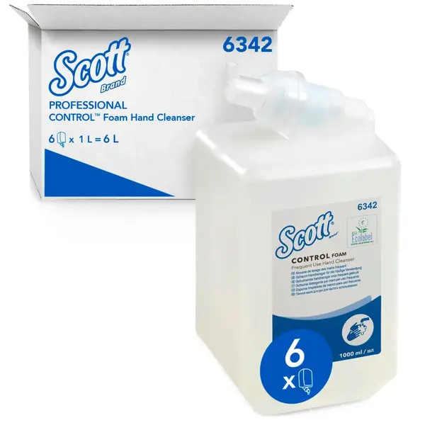 Set 6 buc rezerve sapun fara parfum Kleenex Lux Clear 1L pret/buc Set 6 buc rezerve sapun 1 L Kleenex Lux Clear pret/buc