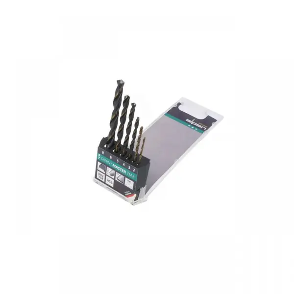 Set 6 burghie pentru metal, 2-8mm, Alpen