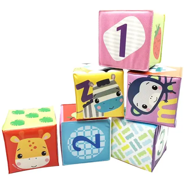 Set 6 cuburi de baie Fisher Price