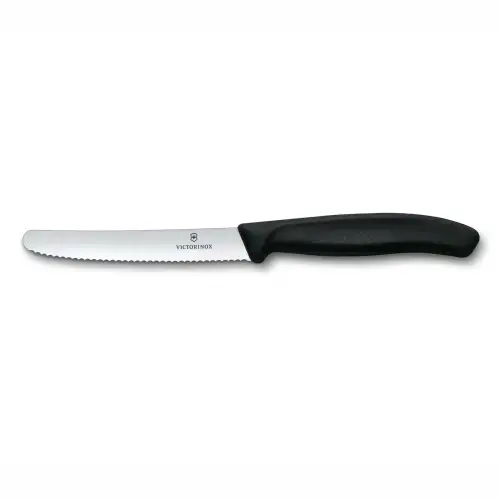 Set 6 cutite cu lama zimtata 11cm Victorinox Swiss Classic 6.7833.6