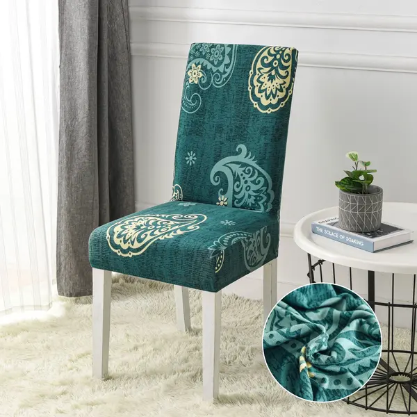 Set 6 huse universale, elastice, pentru scaun