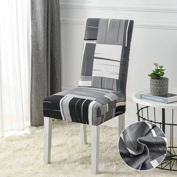 Set 6 huse universale, elastice, pentru scaun