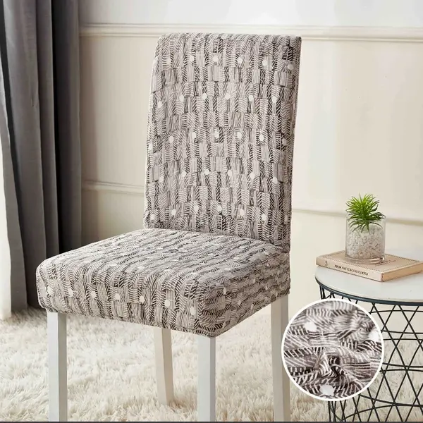 Set 6 huse universale pentru scaun, ELASTICE, Jojo Home, Maro, model clasic
