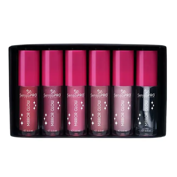Set 6 Luciu de Buze SensoPRO Milano - MIRROR GLOW BABE