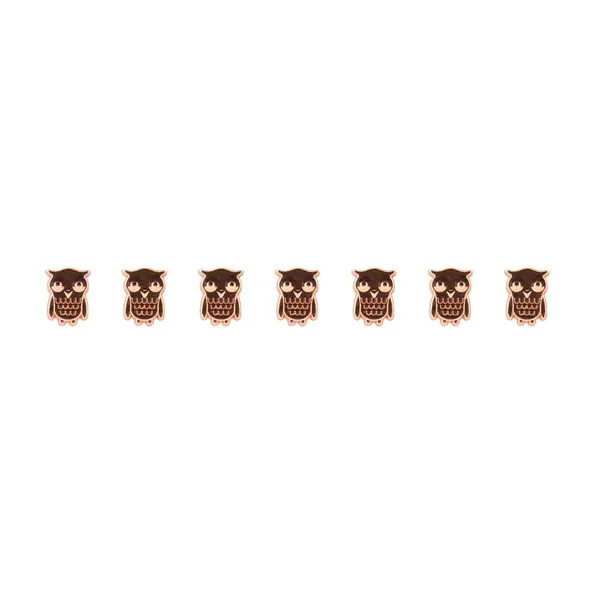 Set 6 magneti-Owl | Romanowski Design