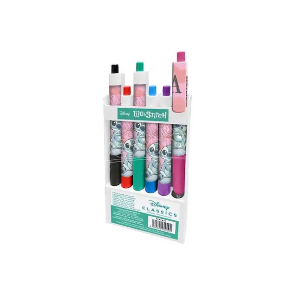 Set 6 pixuri multicolor, Stitch Engros
