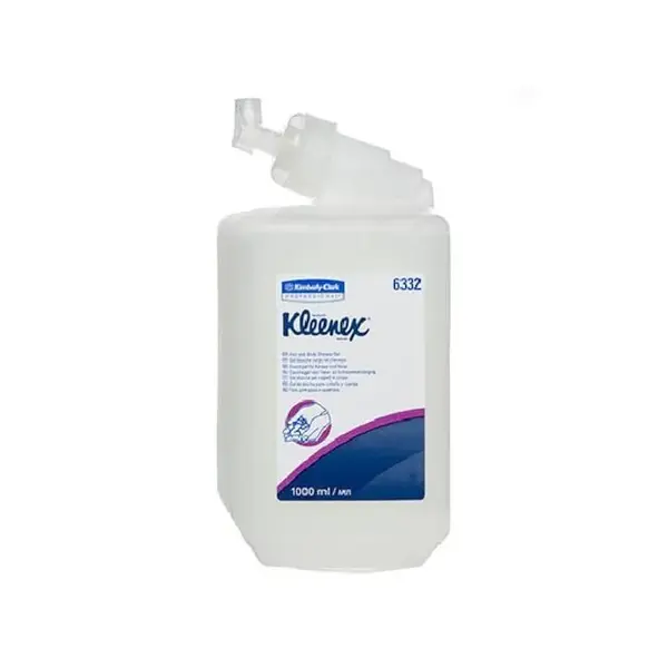 Set 6 rezerve sampon si gel de dus profesional pentru hoteluri Kleenex 1L Rezerva sampon si gel de dus Kleenex 1L 6 buc