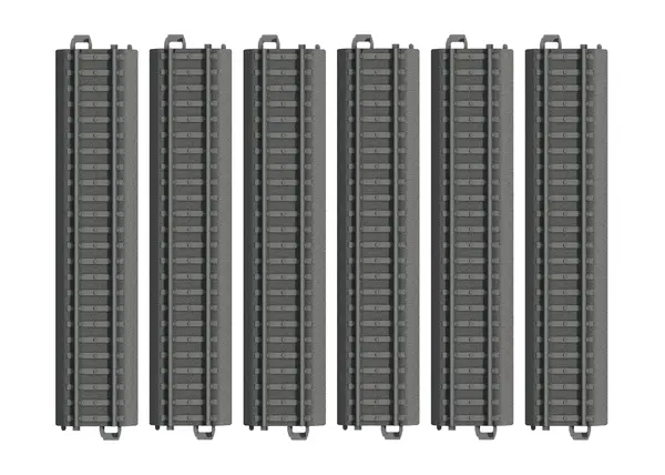 Set 6 sine tren - Straight Plastic Track | Marklin