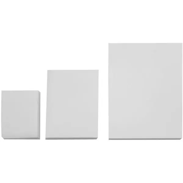 Set 6 x 100 Paduri de Mixare din Hartie Plastifiata, 6.2 x 8.7 cm
