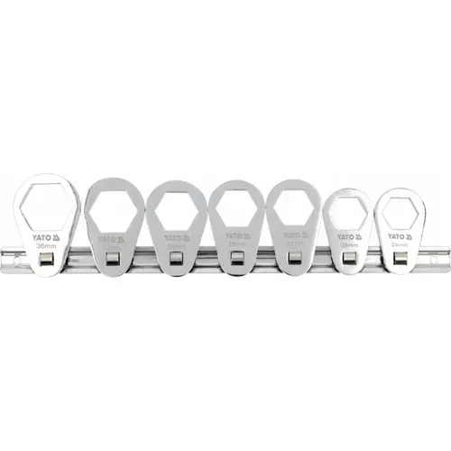 Set 7 chei filtre ulei Yato YT-05985, otel, 3/8inch
