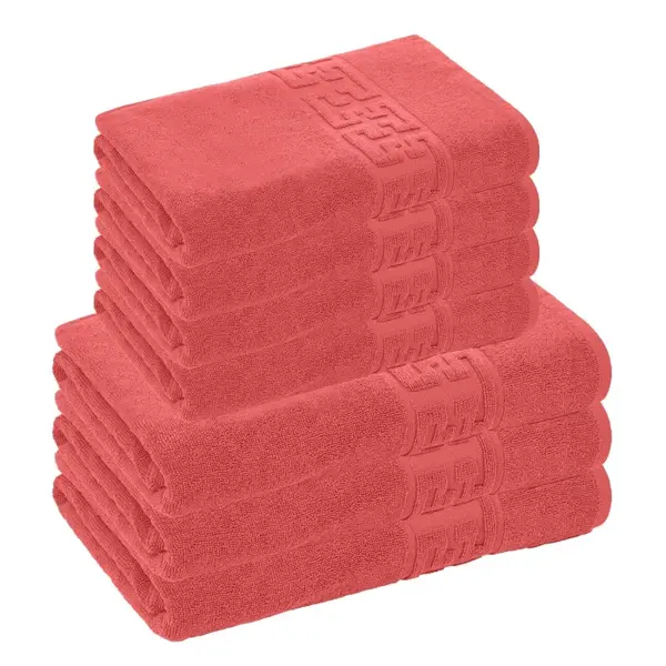 Set 7 Prosoape, Bumbac 100%, 550g m ²