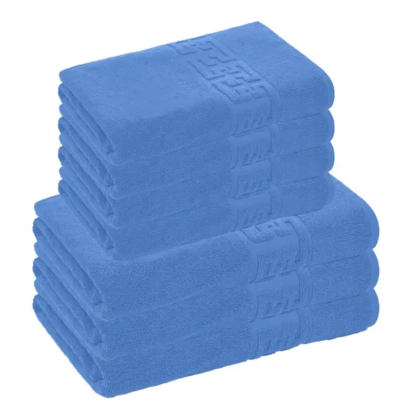 Set 7 Prosoape, Bumbac 100%, 550g m ²