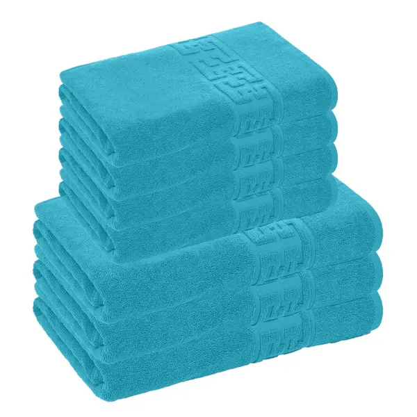 Set 7 Prosoape, Bumbac 100%, 550g m ²
