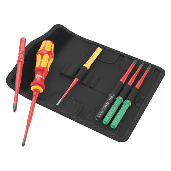 Set 7 surubelnite extra slim VDE Kraftform Kompakt - Wera 05006603001