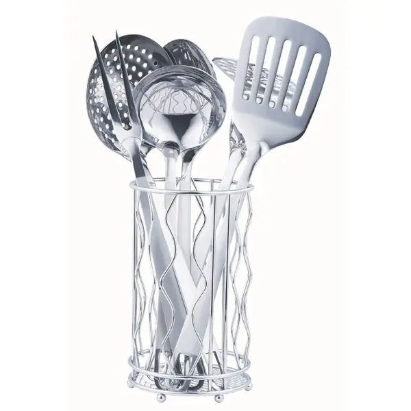 Set 7 Ustensile pentru Bucatarie, din Inox, Grunberg GR148
