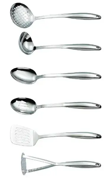 Set 7 ustensile pentru bucatarie Zokura Z1024 (Inox)
