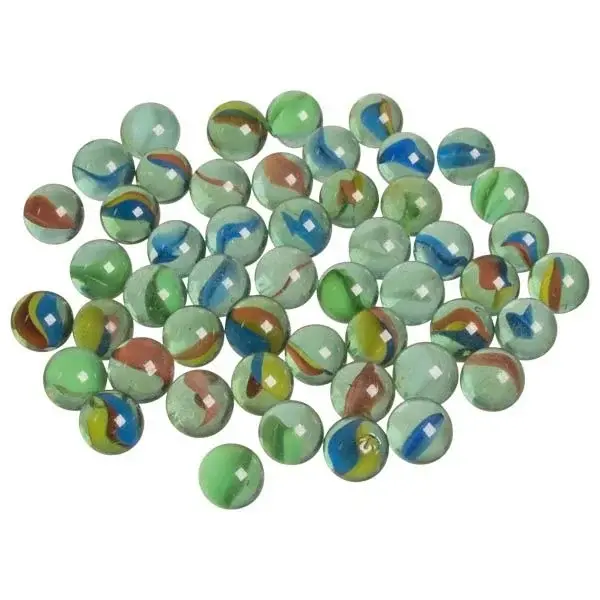 Set 70 bile din sticla decorative pentru proiecte DIY, 1.5 cm