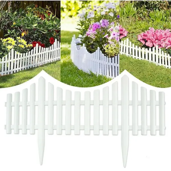 Set 8 bucati gardulet decorativ din plastic