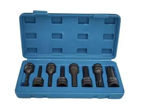 Set 8 chei tubulare cu impact, Adler 3510.12, 1/2inch, Otel crom molibden, Multicolor