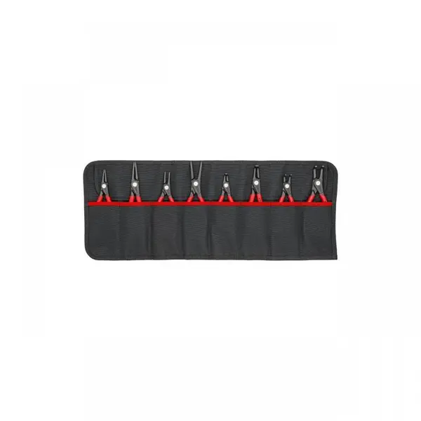 Set 8 clesti precizie pentru sigurante interioare si exterioare, Knipex