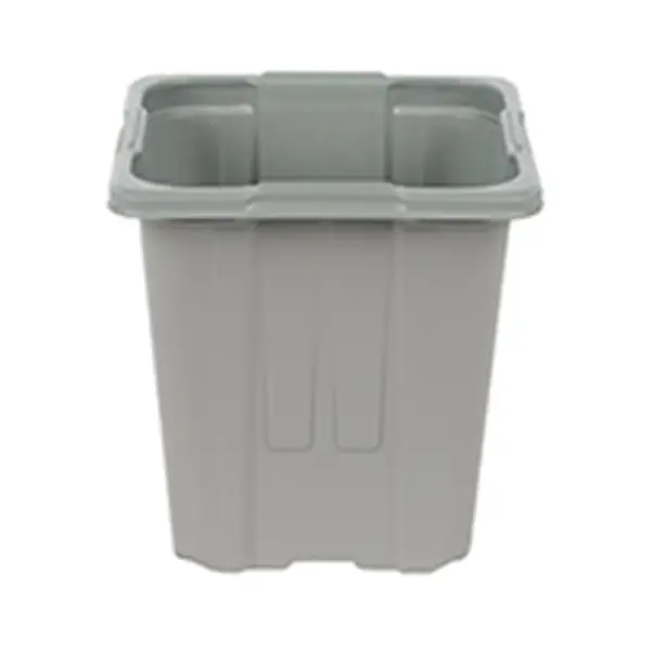 Set 94 x Ghiveci Productie, Sectiune Patrata, 7 x 7 x 8 cm / 228 cc, Gri