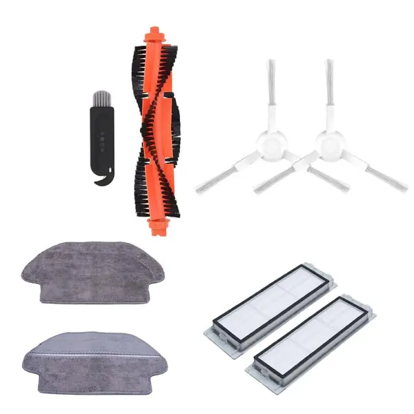 Set accesorii PAA-home®, compatibil cu aspiratoarele Xiaomi Robot Vacuum S12 B106GL si pentru Xiaomi Mi Robot Vacuum Mop 2S XMSTJQR2S, 2 filtre, 2 per