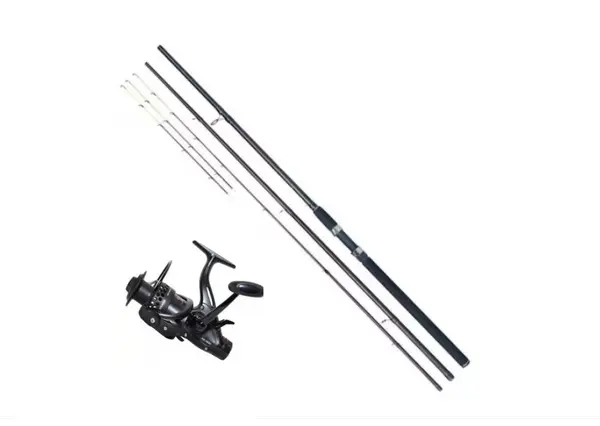 Set Accesorii pescuit > Nada si momeli cu lanseta delta de 3.3m si mulineta hk4000 cu 11 rulmenti