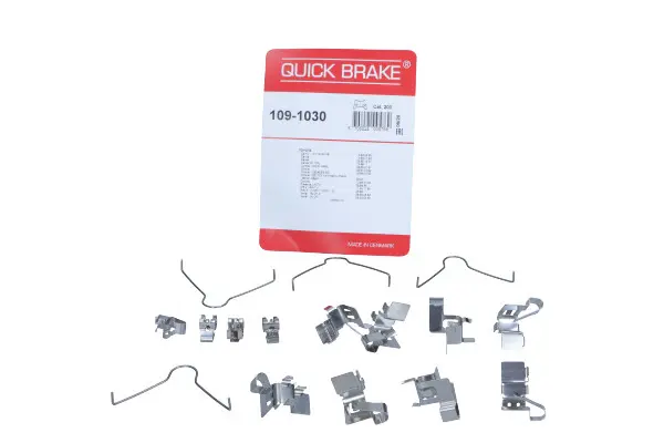 Set accesorii, placute frana QUICK BRAKE 109-1030