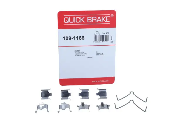 Set accesorii, placute frana QUICK BRAKE 109-1166