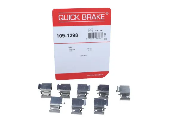 Set accesorii, placute frana QUICK BRAKE 109-1298