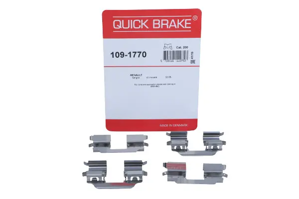 Set accesorii, placute frana QUICK BRAKE 109-1770