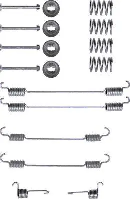 Set accesorii, sabot de frana TEXTAR 97010100