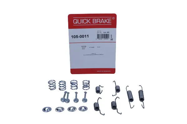set accesorii, saboti frana parcare QUICK BRAKE 105-0011