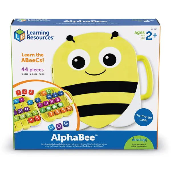 Set activitati cu litere numere AlphaBee