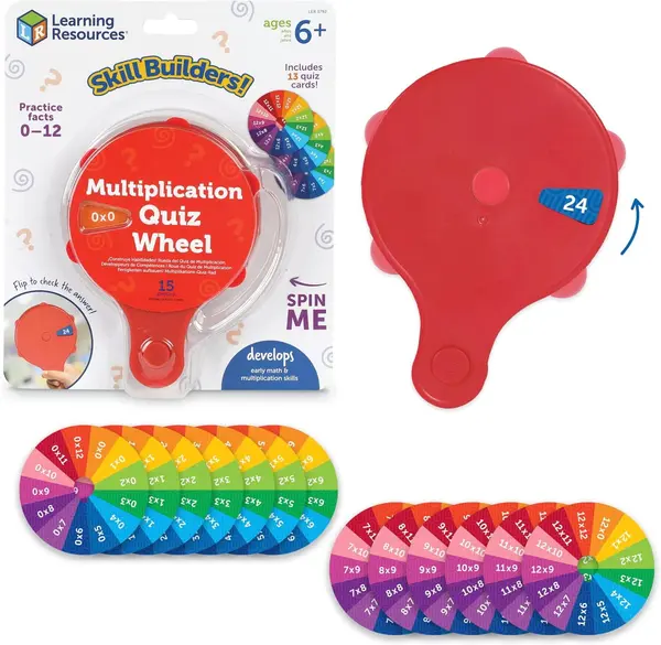 Set activitati educative - Rotita cu tabla inmultirii