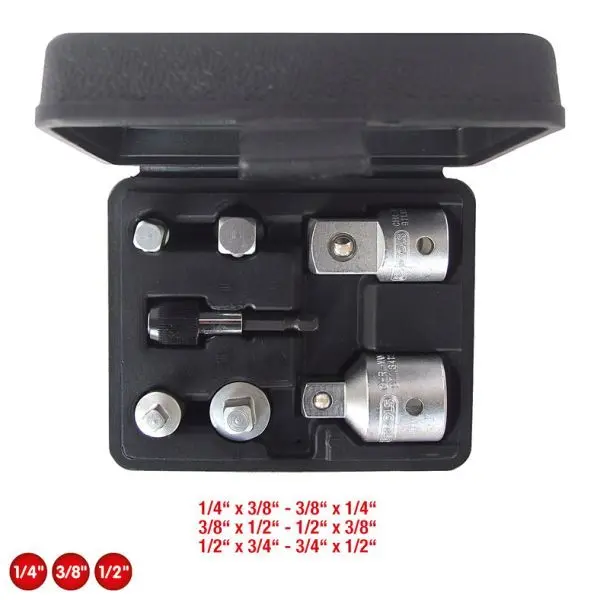 Set adaptoare marire/reducere, clichet KSTOOLS 917.0707