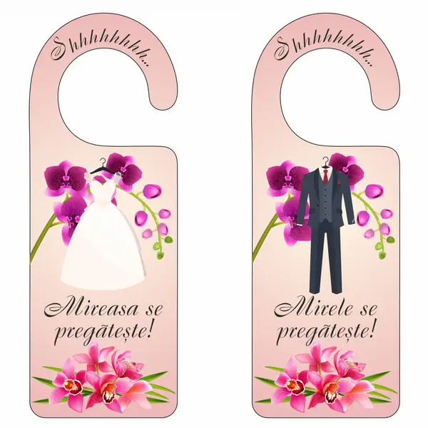 Set Agatatori decorative pentru usa AU2