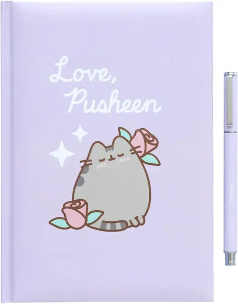 Set agendă cu pix Erik Animation: Pusheen - Pusheen, format A5