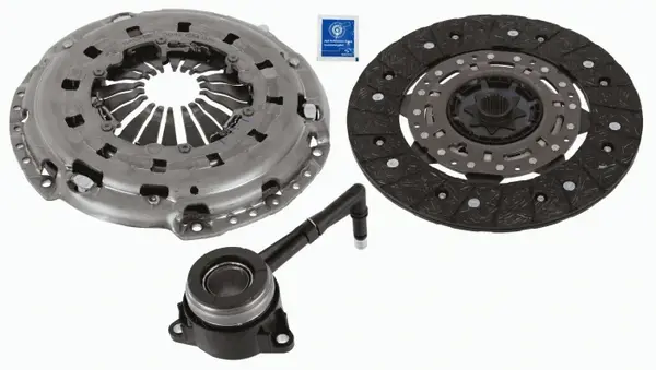Set ambreiaj (240mm) potrivit AUDI A3, TT; SEAT LEON, LEON SC, LEON ST; SKODA OCTAVIA III; VW CC B7, GOLF VII, PASSAT ALLTRACK B7, PASSAT B7, PASSAT B7 KOMBI, SCIROCCO III 2.0D 08.10-