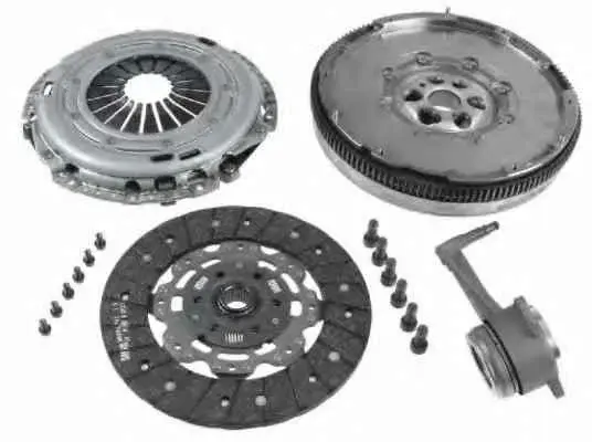 Set ambreiaj cu volanta masa dubla si rulment hidraulic (240mm) AUDI A3; SEAT ALTEA, ALTEA XL, LEON, TOLEDO III; SKODA OCTAVIA II, SUPERB II; VW CADDY III, EOS, GOLF PLUS, GOLF V 1.9D 2.0D dupa 2003