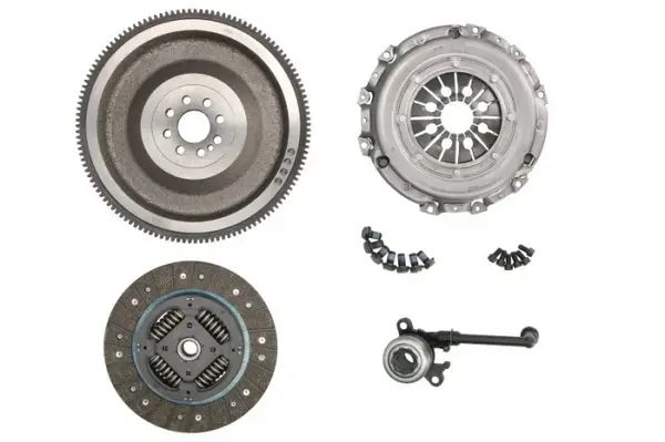 Set ambreiaj cu volanta si rulment pneumatic (240mm) potrivit NISSAN QASHQAI I, X-TRAIL II 2.0D 02.07-12.13