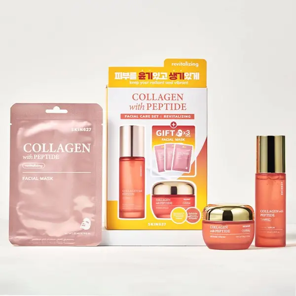 Set anti-imbatranire cu colagen si peptide - Skin627