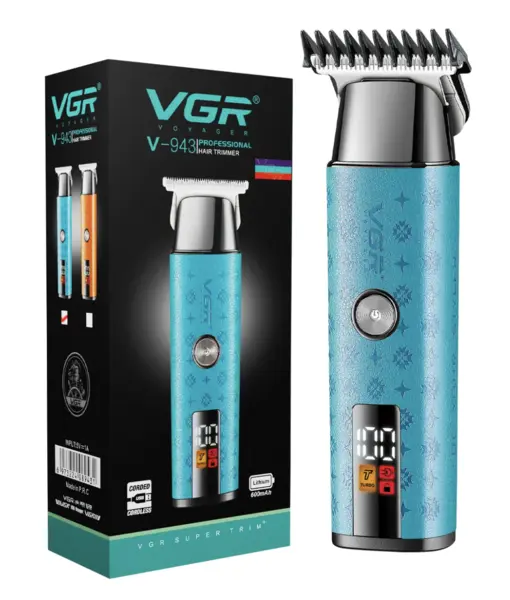 Set aparat de tuns fara fir VGR V 943 cu 3 distantiere afisaj LED