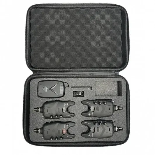 Set Avertizori Pescuit 4+1 Model 213-4N - Tehnologie Wireless si Functie Antifurt