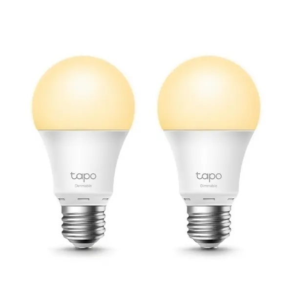 Set Becuri Tp-Link, Wi-Fi, inteligente, reglare intesitate lumina, Tapo L510E(2-pack)