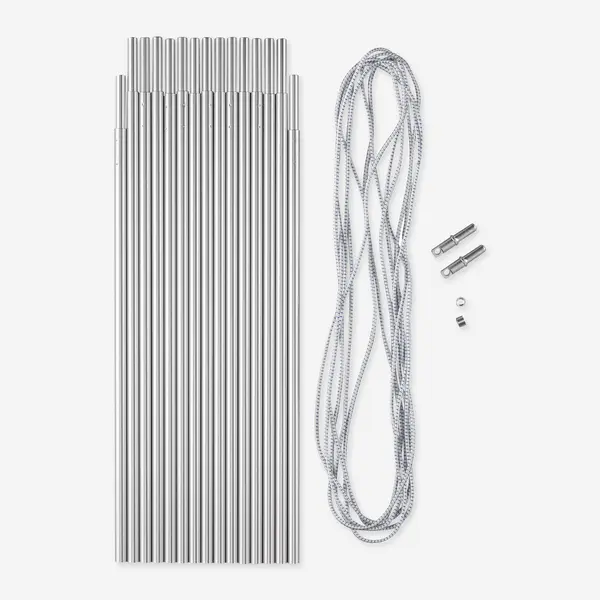 Set bețe aluminiu 4,5 m Ø 8,5 mm 14 segmente 32,5 mm;