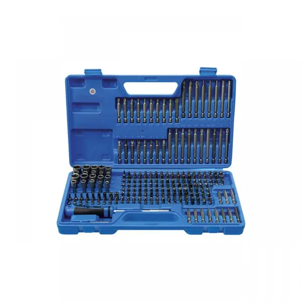 Set biti universali/de siguranta, 1/4" (6.3 mm), 208 piese, BGS