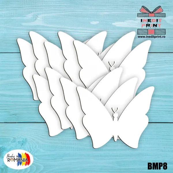 Set blank forma fluture BMP8 (10 buc) 10 cm