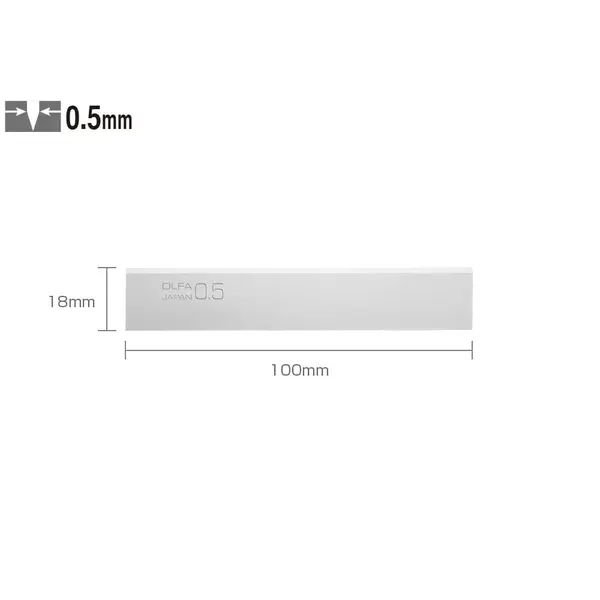 Set BS-10B - lame japoneze razuitor. 10 bucati. Olfa